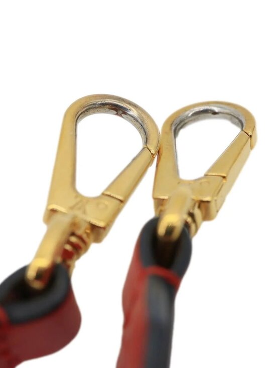 LOUIS VUITTON Leather Strap Brown